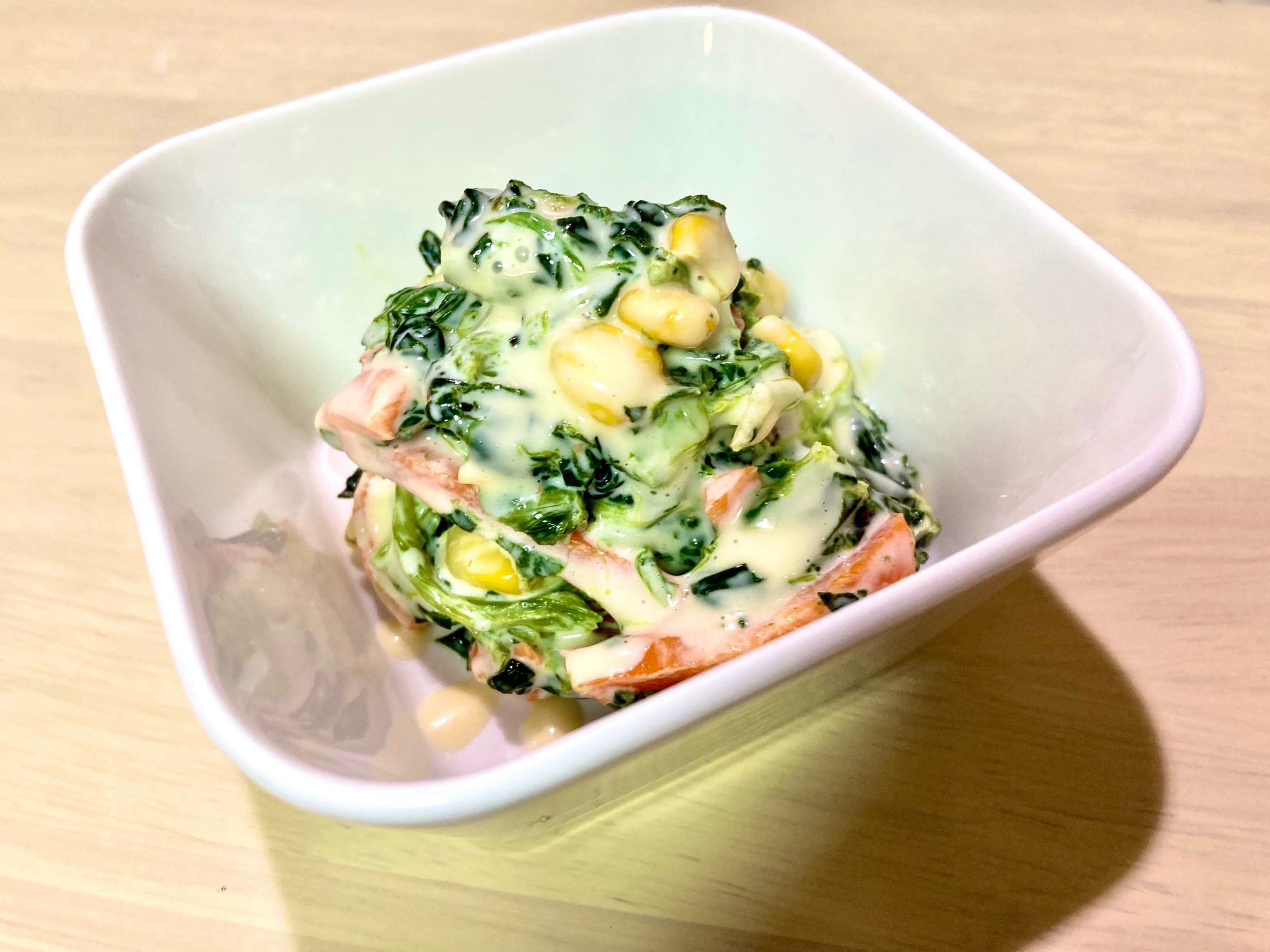 ⭐簡単副菜⭐冷凍野菜食べきりコールスロー風サラダ