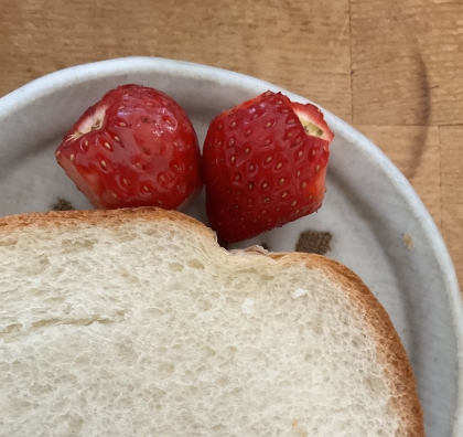 いちご♡チーズサンド