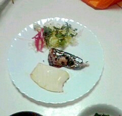 秋刀魚とイカ焼きプレート