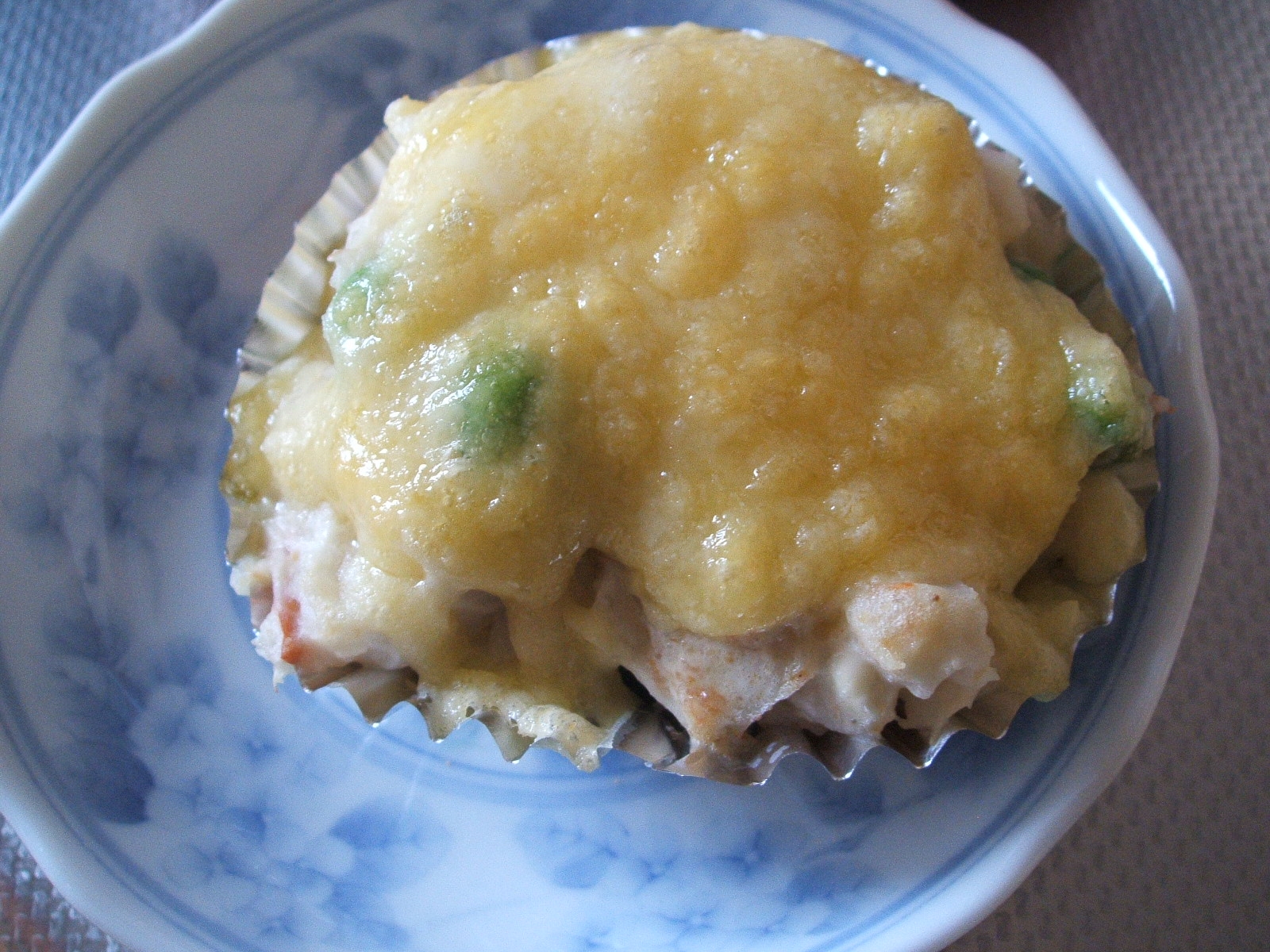 里芋の梅マヨチーズ焼き