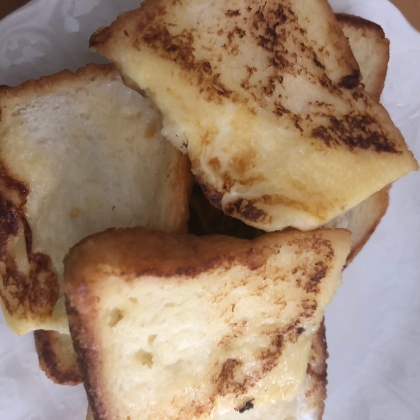 牛乳無しで作るフレンチトースト