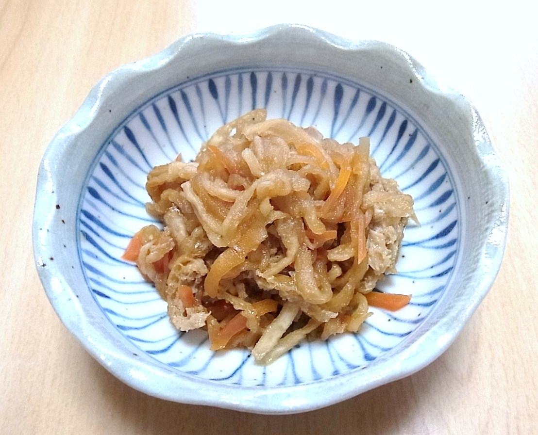 切り干し大根とにんじんの煮物