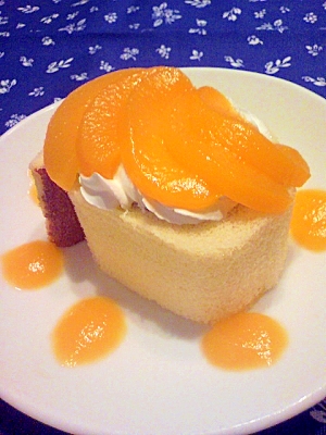 市販のロールケーキのアレンジ 桃缶 レシピ 作り方 By まめじゅん 楽天レシピ 市販のロールケーキのアレンジ 桃缶 レシピ 作り方 By まめじゅん 楽天レシピ