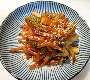 旬の野菜！フライパンで作る土筆の油炒め