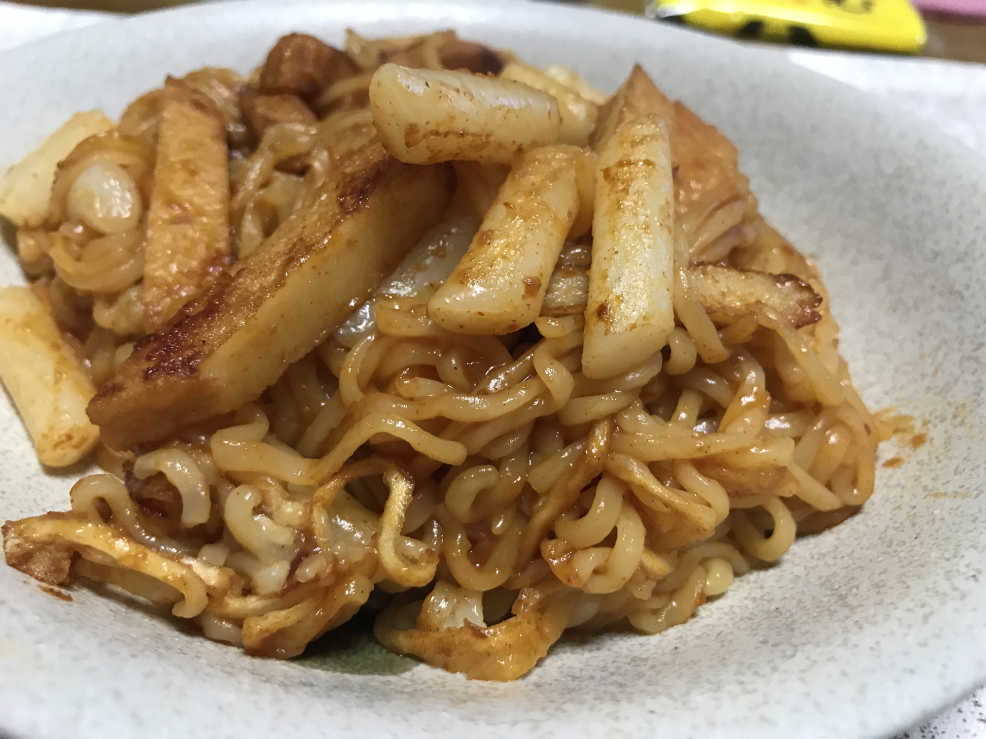 韓国の味 トッポギラーメン