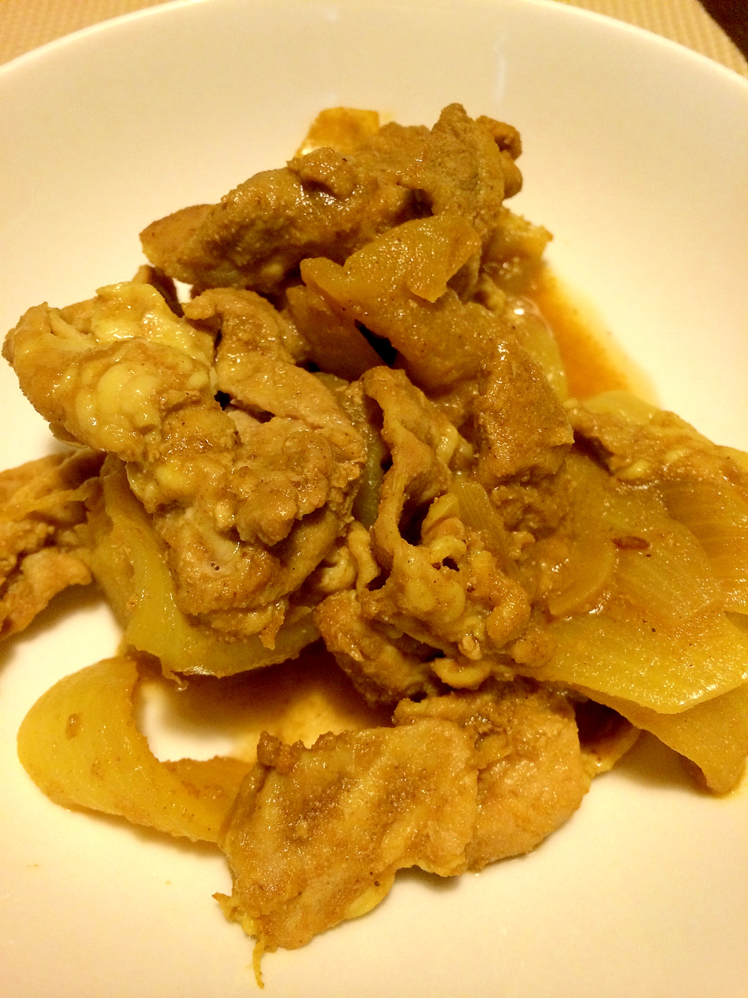 お弁当に☆カレー肉じゃが