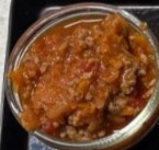 合い挽き肉のミートソース