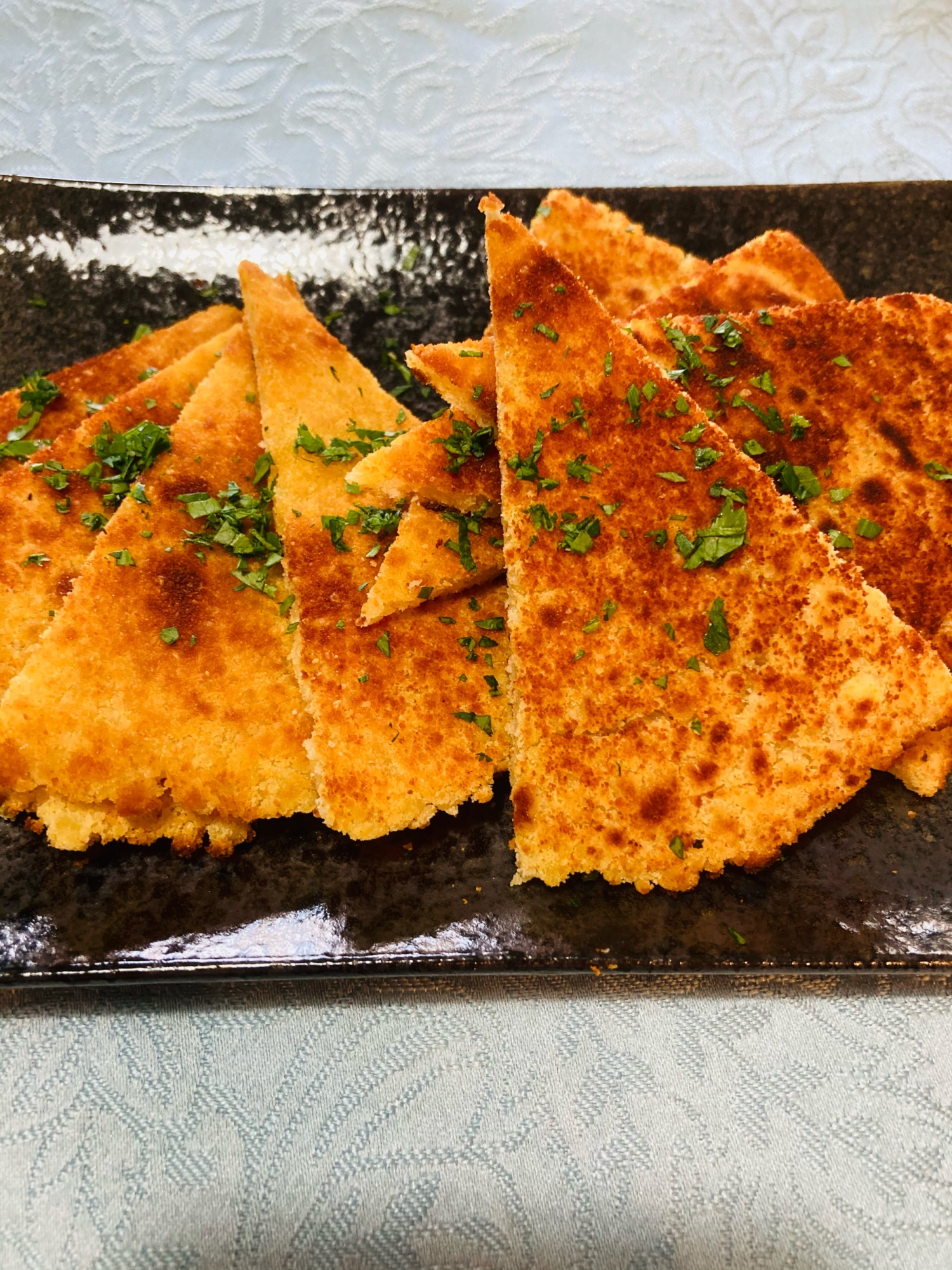 超簡単おつまみ!マッシュポテトのカリカリ焼き!