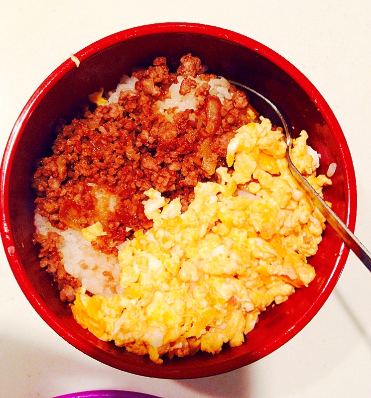 簡単で美味しい！二食丼