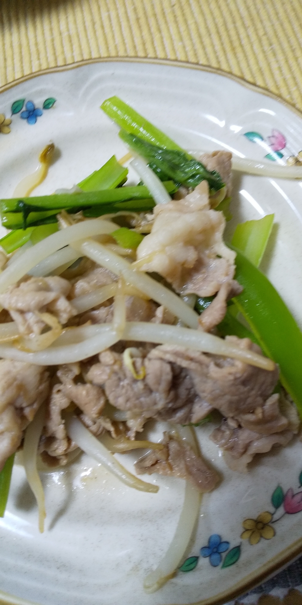 豚肉と野菜の中華風炒め物