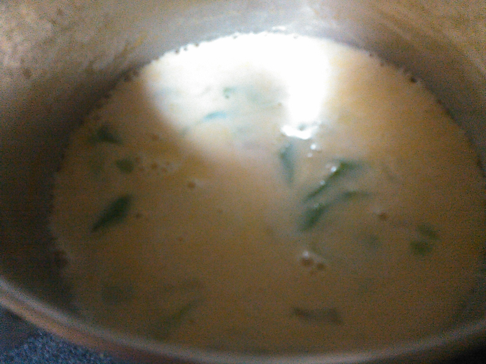 マイルド豆乳スープ