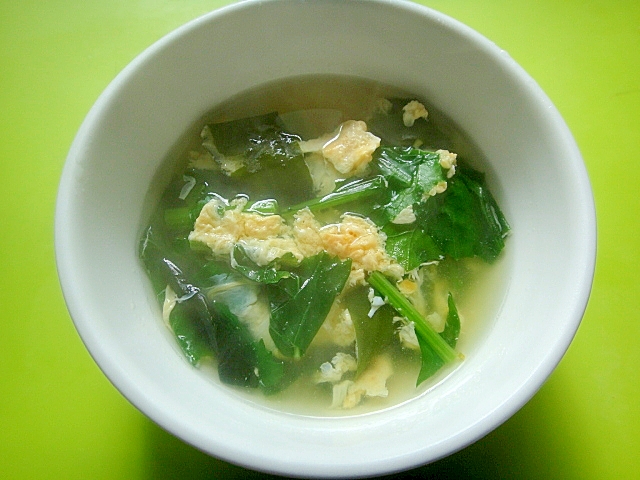 菜の花とわかめ卵のスープ レシピ 作り方 By Mint74 楽天レシピ 菜の花とわかめ卵のスープ レシピ 作り方 By Mint74 楽天レシピ