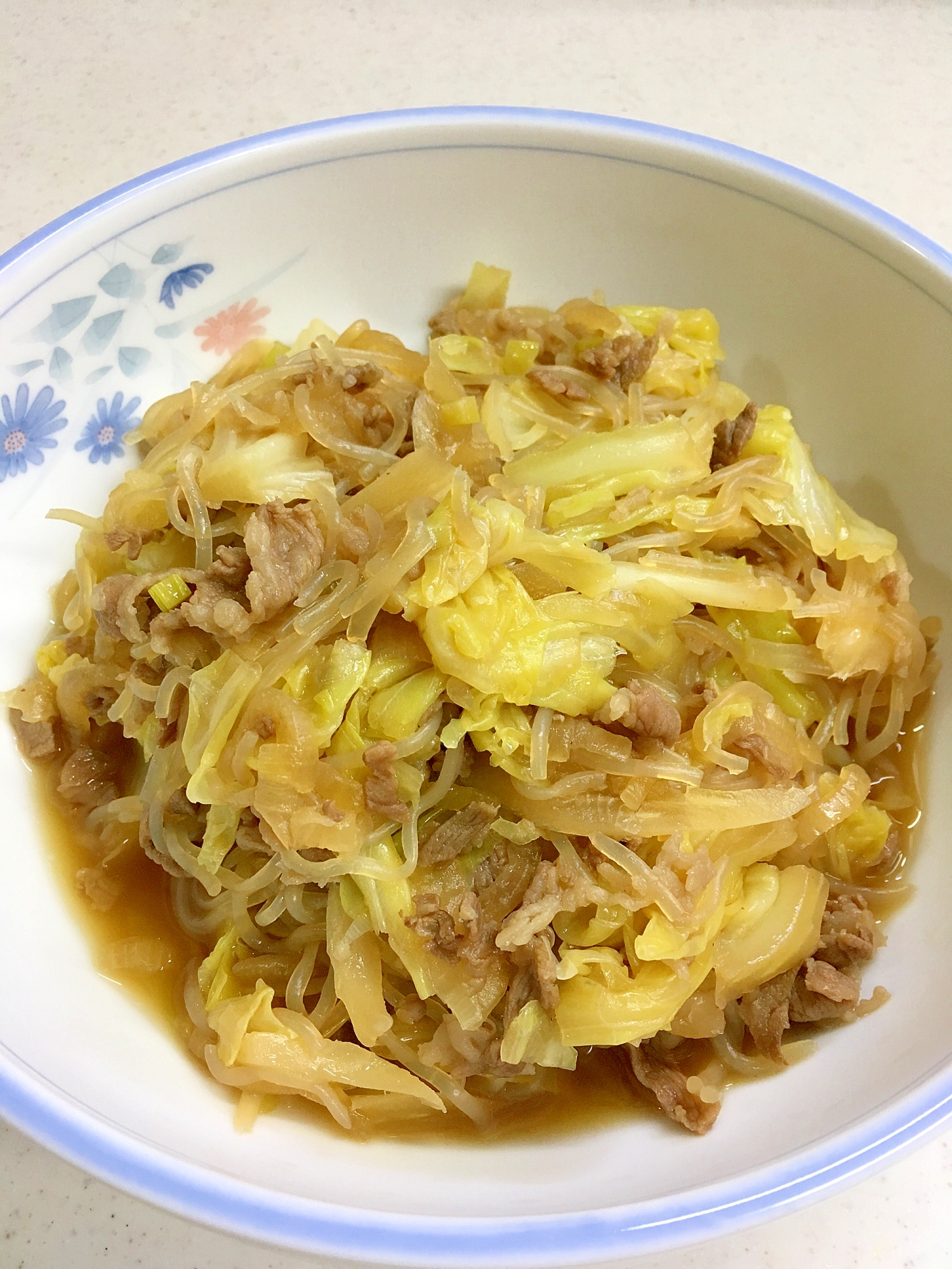 おばあちゃんの♪キャベツと牛肉の炊いたの