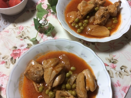 がっつりチキンのチャプ煮