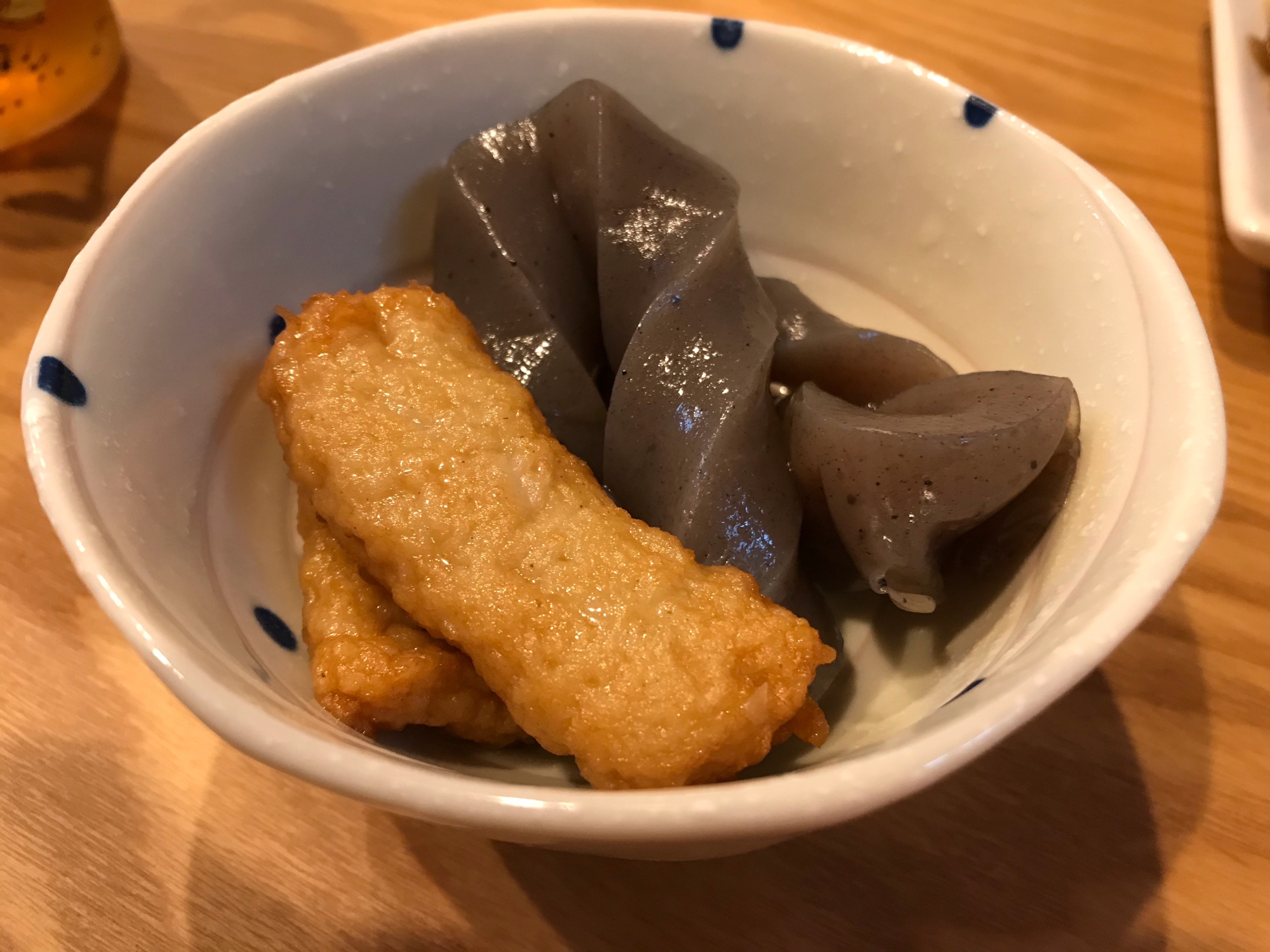 こんにゃくとさつま揚げの煮物