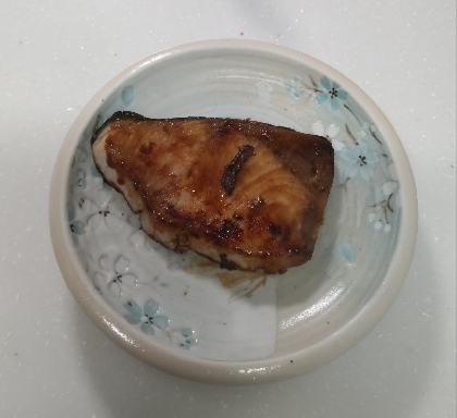 生姜入りブリの照焼