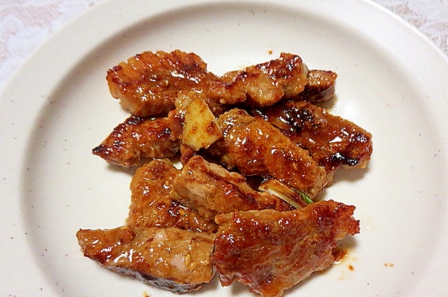 豚の味噌炒め