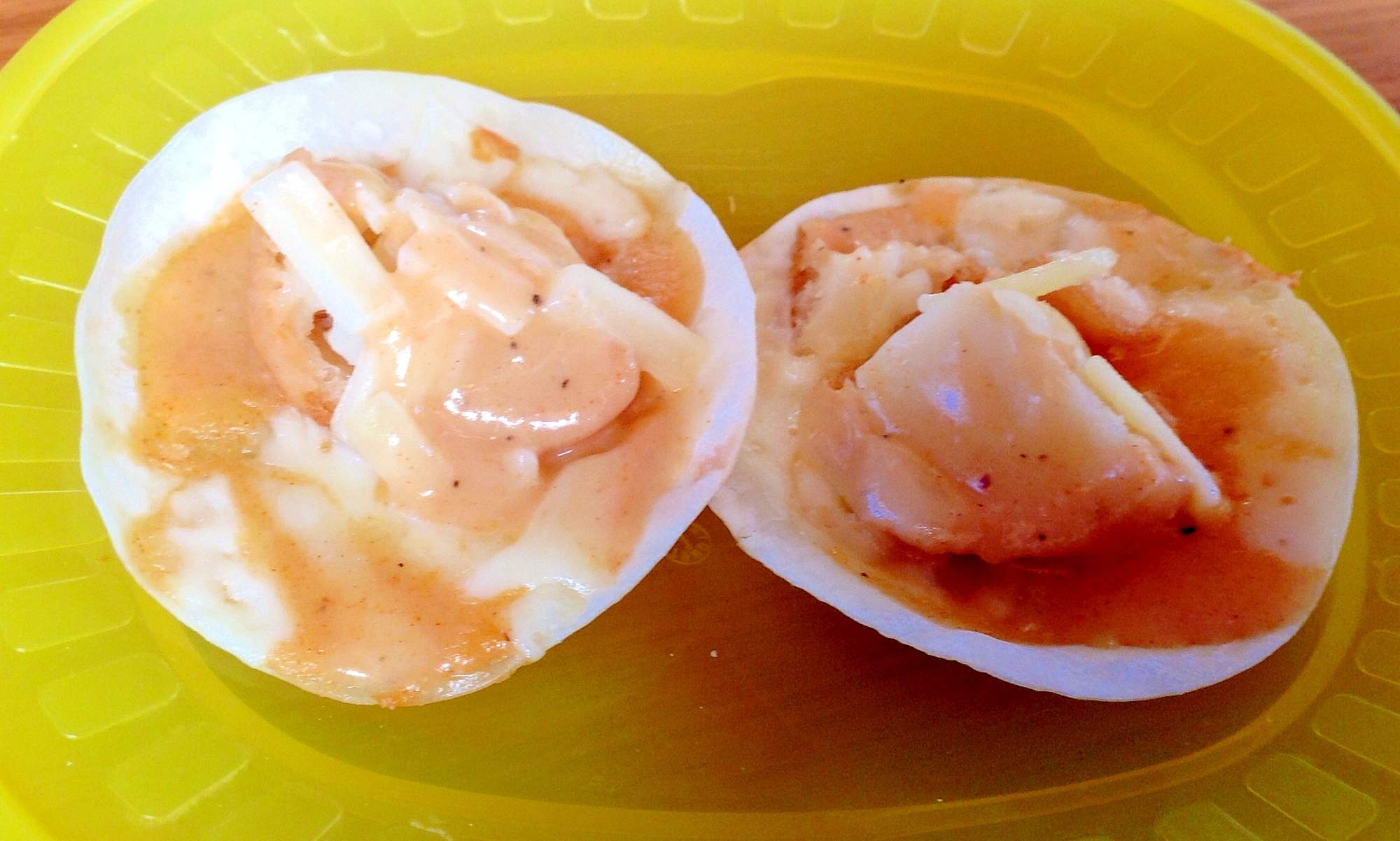 簡単!餃子の皮ピザ!パリパリ!おつまみにも!