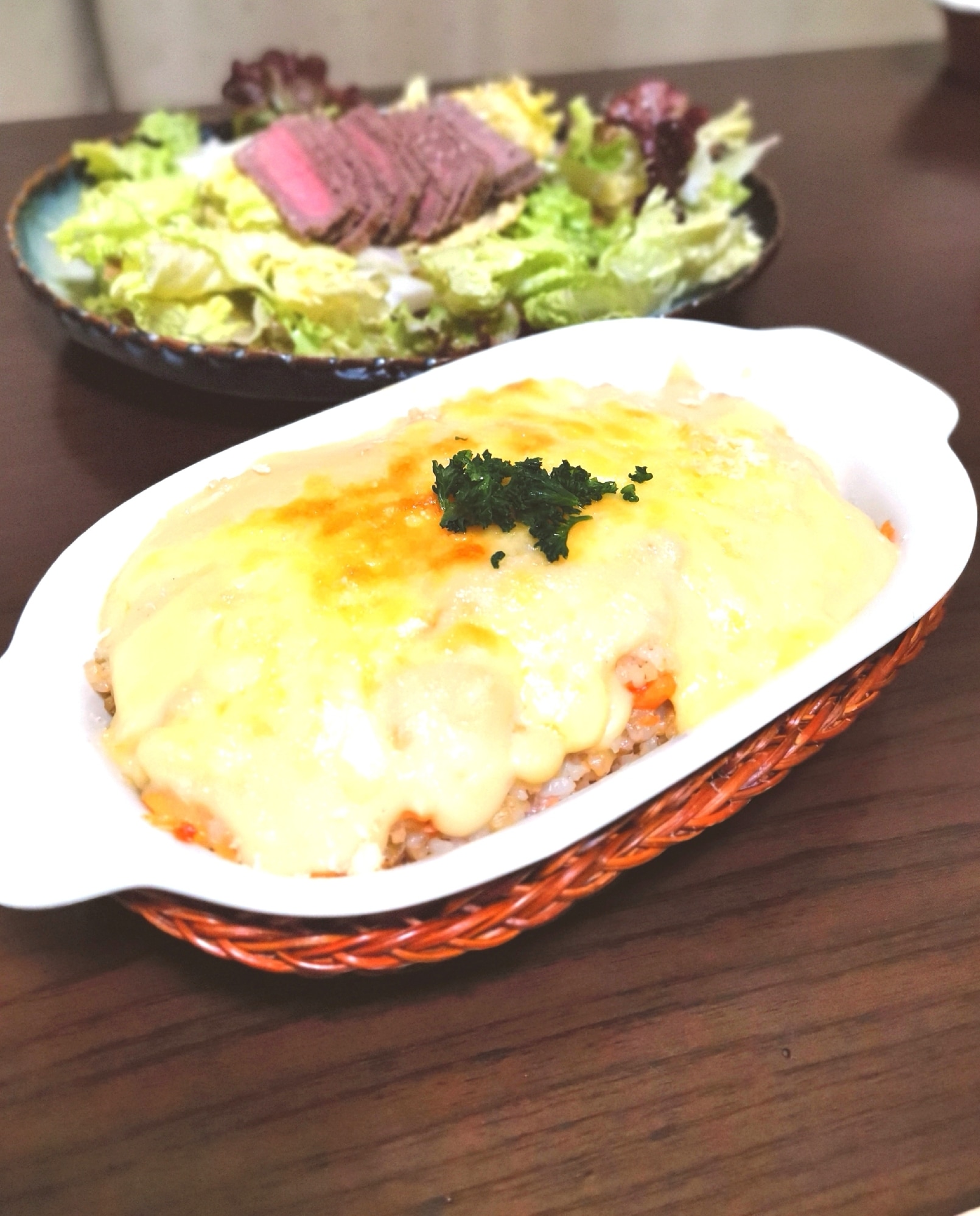 サトウのご飯　切り餅　チャルメラ　おでん　鮭フレーク　ドリア　かに味噌汁　まとめ 鮭フレークで作るとろとろ和風豆乳ドリア レシピ・作り方 by