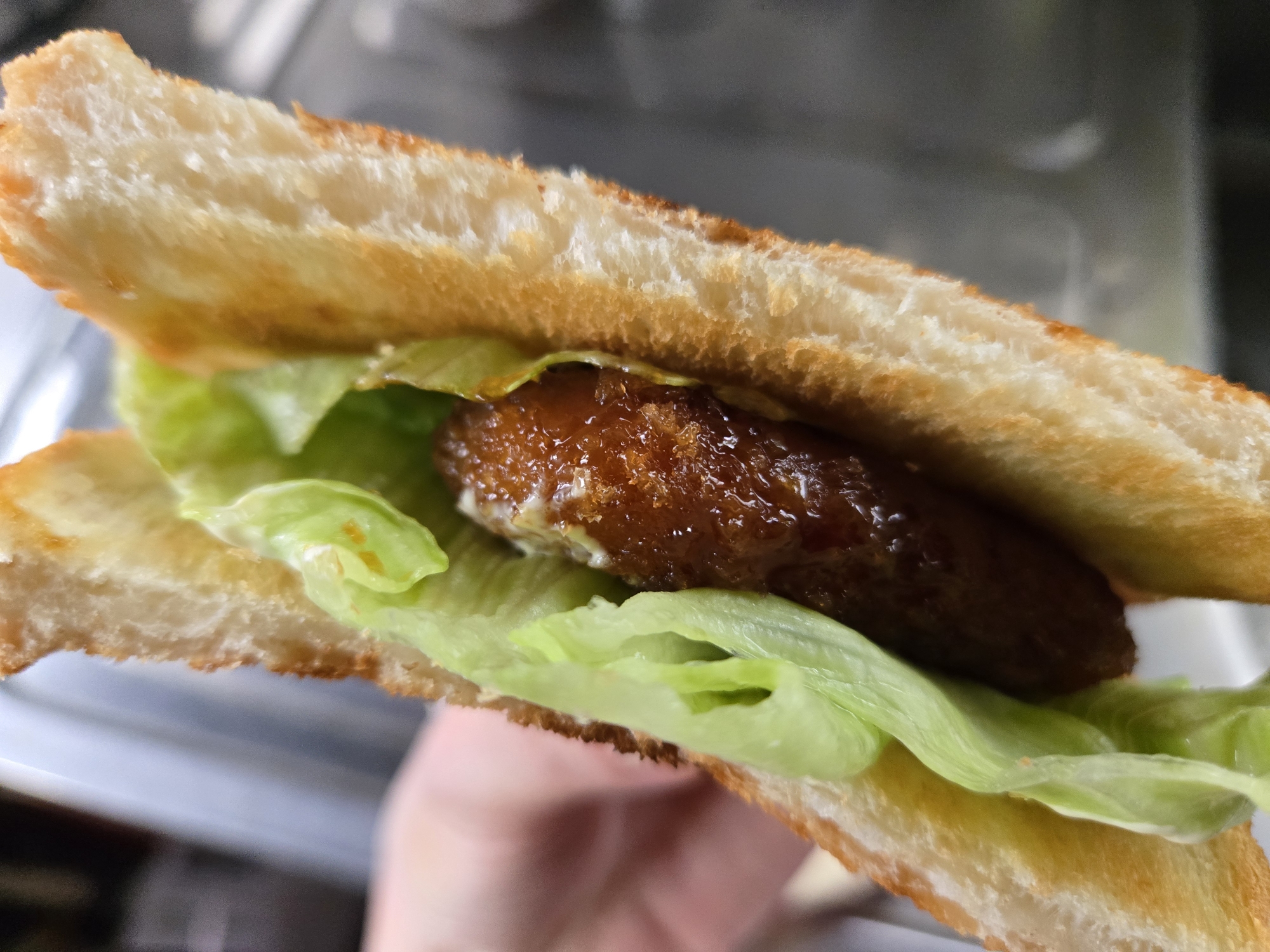 カツサンド(ホットサンド)