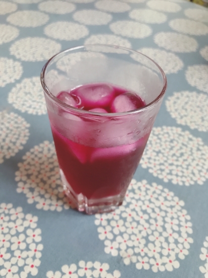 紫蘇ジュース美味しくできました！
有難う御座います！