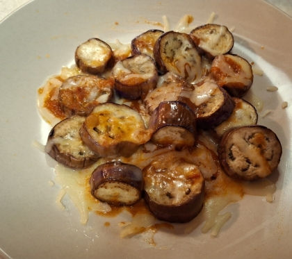 茄子のチーズ焼き