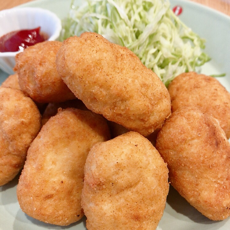 ＼おから×鶏むねミンチ×木綿豆腐deナゲット♡／