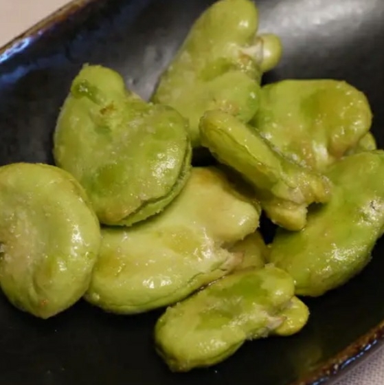 そら豆の唐揚げ