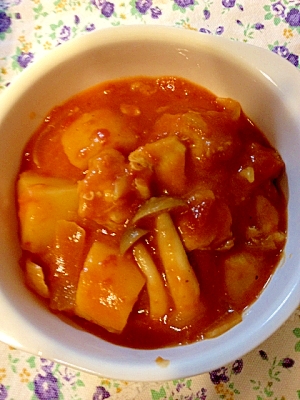 簡単 チキンカチャトラ 鶏肉のトマト煮 レシピ 作り方 By En In 楽天レシピ