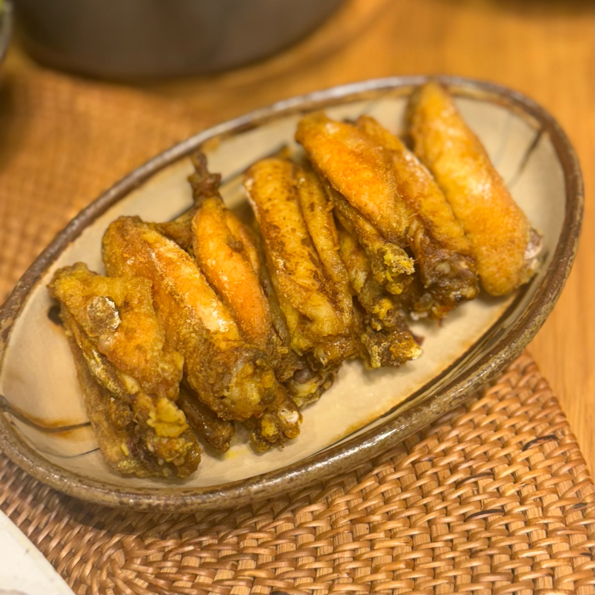 自家製カレー粉でスパイスチキン！