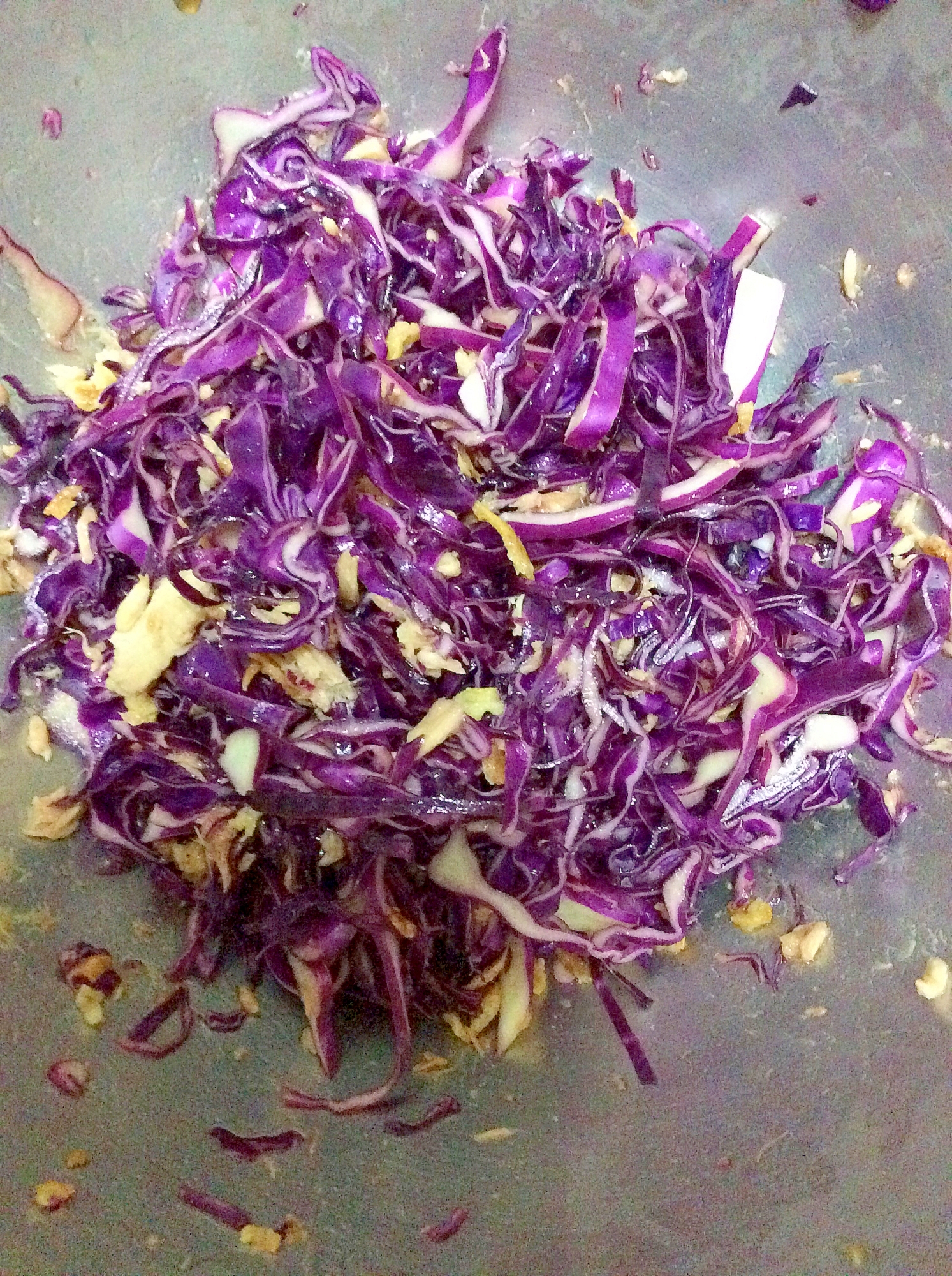 紫キャベツツナサラダ