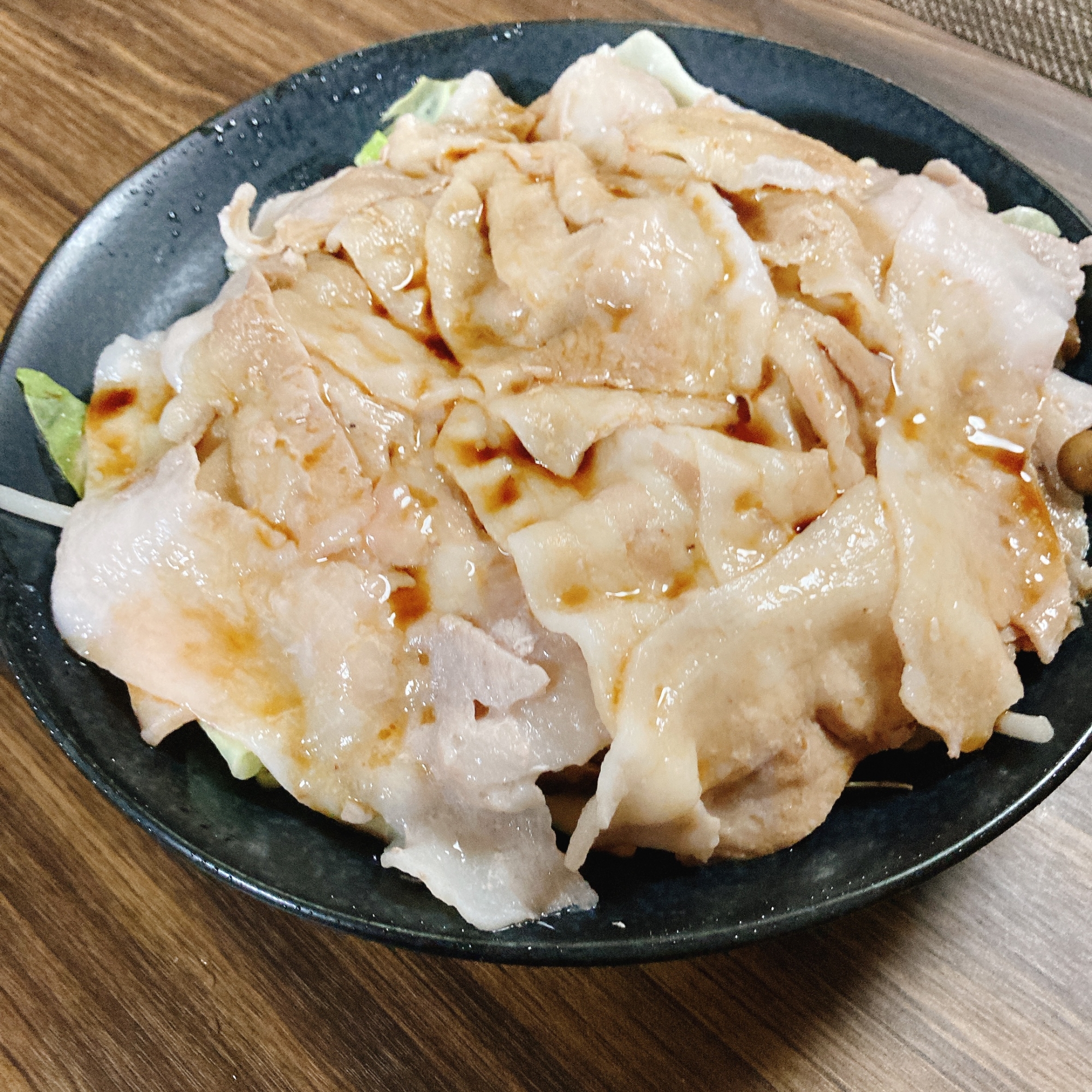 レンジで簡単♪包丁まな板使わないしゃぶしゃぶポン酢