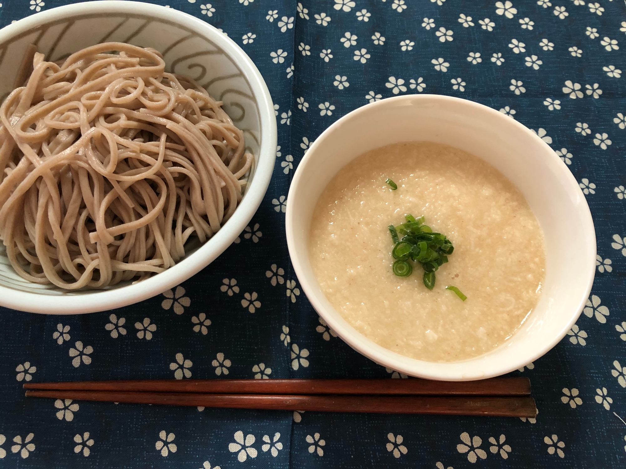 夏バテ予防にも☆つけとろ蕎麦