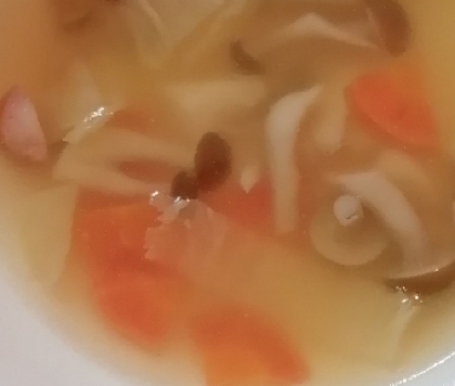 きのこ野菜スープ