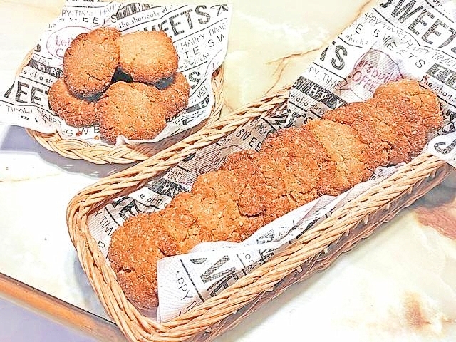 FPで簡単!ピーナッツバタークッキー♪