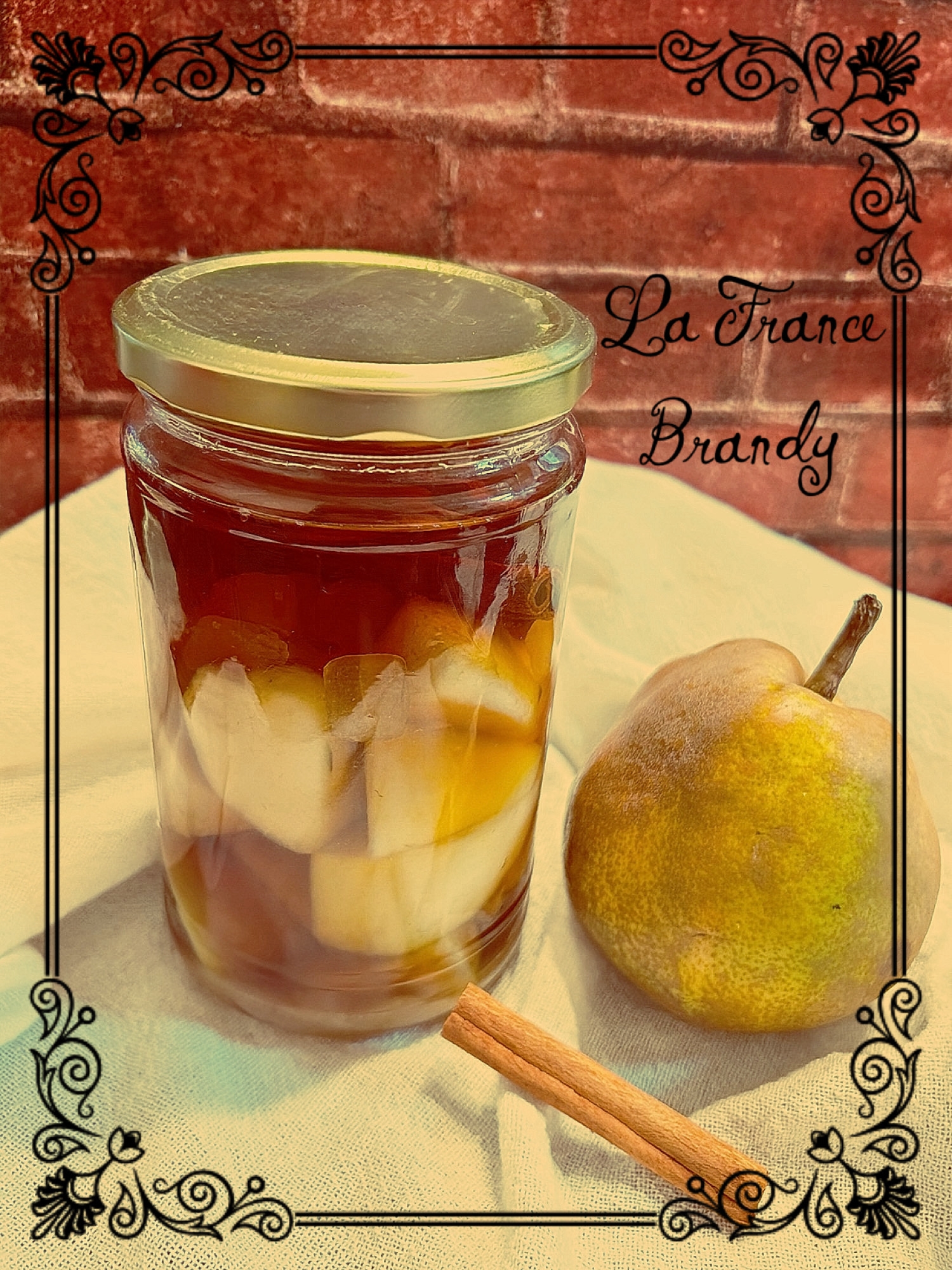 ☆★ラフランスのブランデー漬け♪★☆