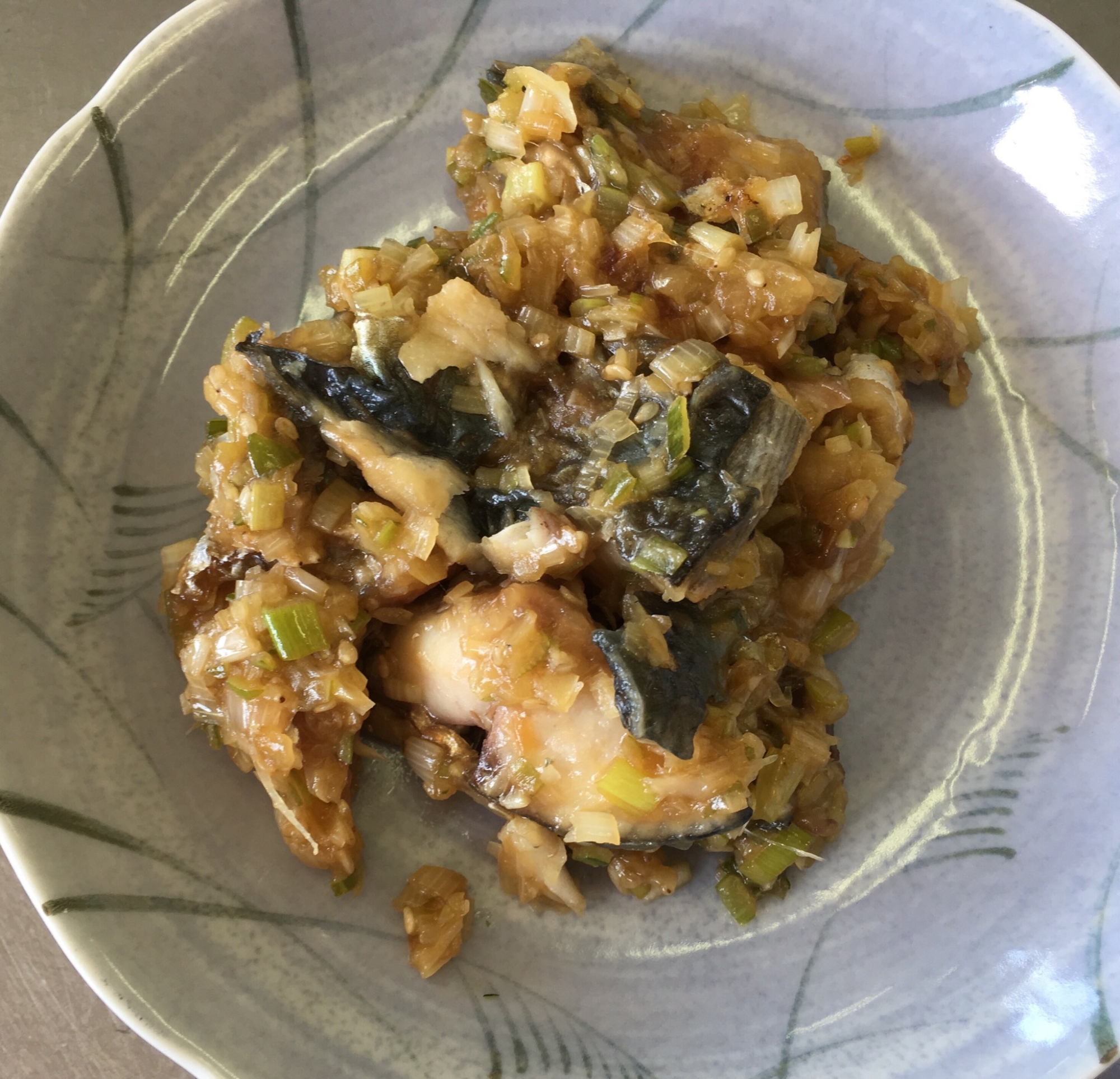 サバの香味焼き