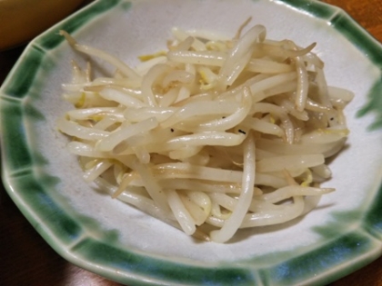 電子レンジで☆もやしの豆板醤合え