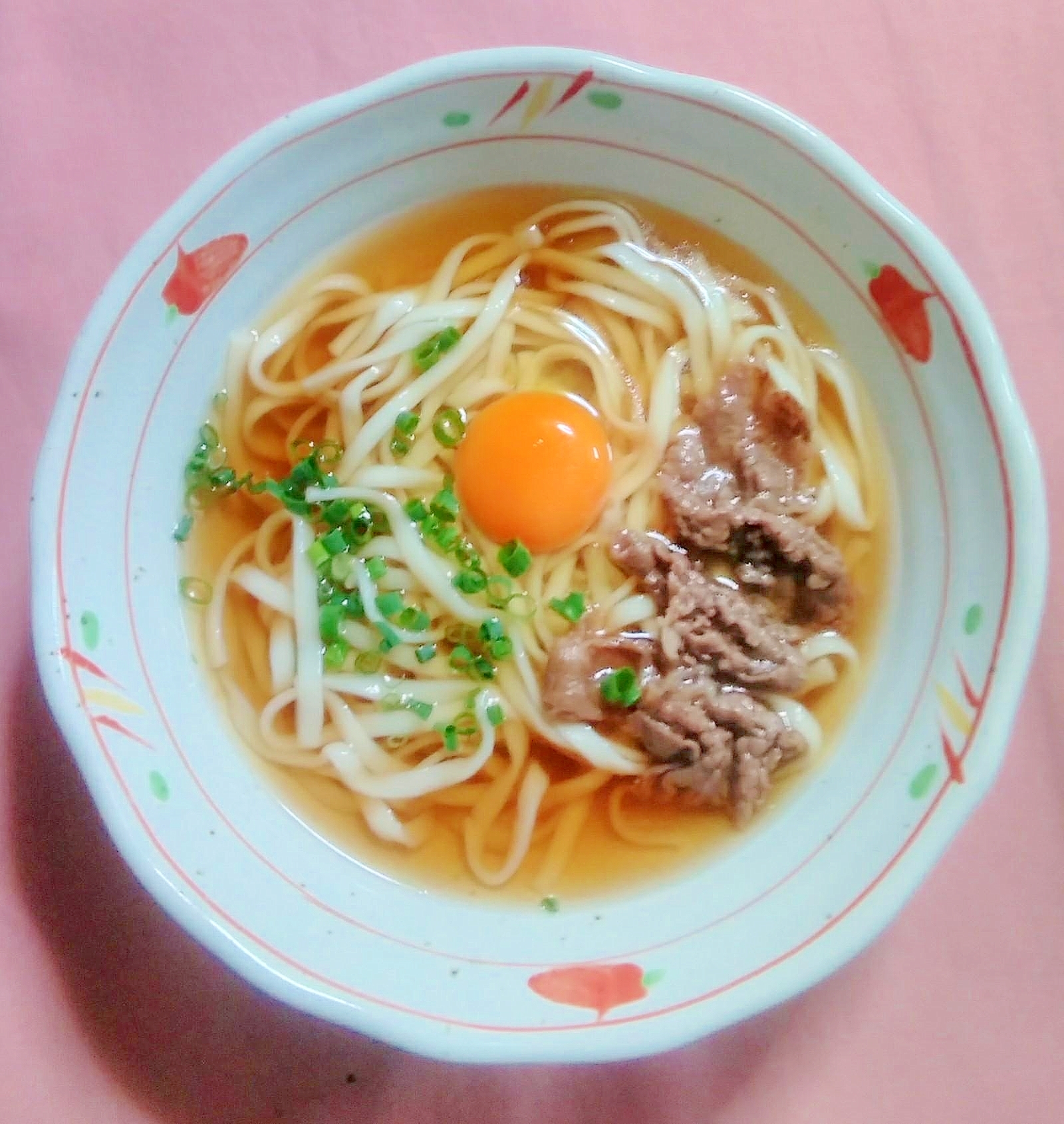 喉越しよい肉玉うどん