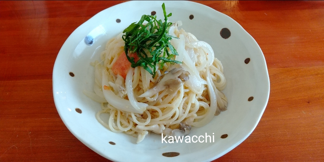 コストコのばらこで☆明太子パスタ