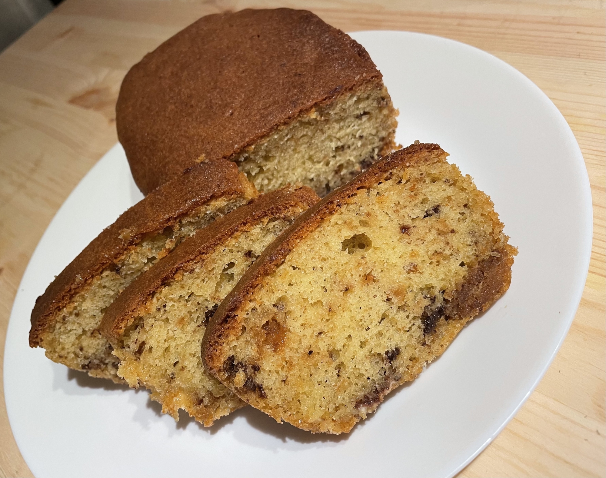 チョコとクッキーのパウンドケーキ(о´∀`о)