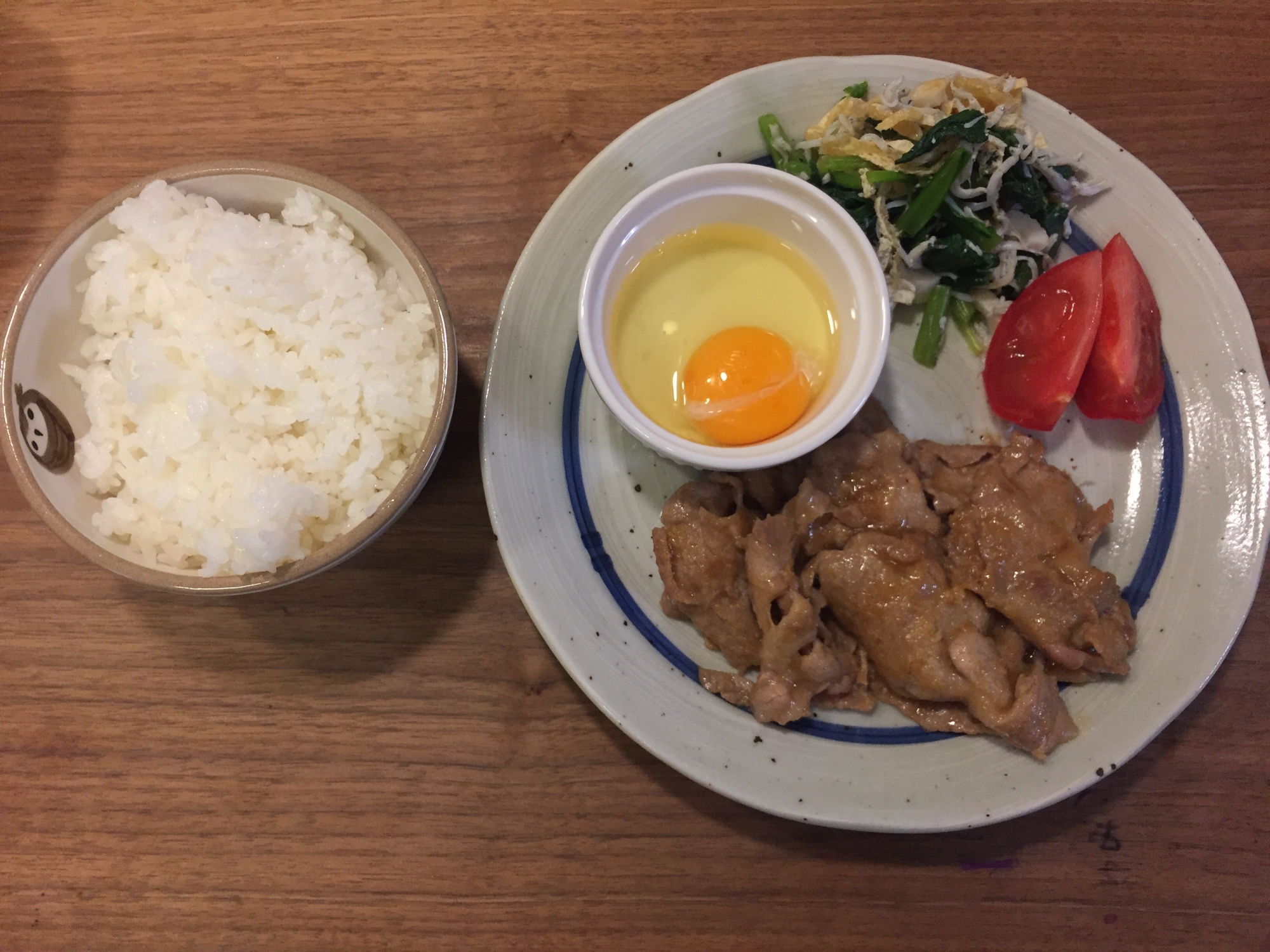 サッカー飯！豚のにんにく焼き