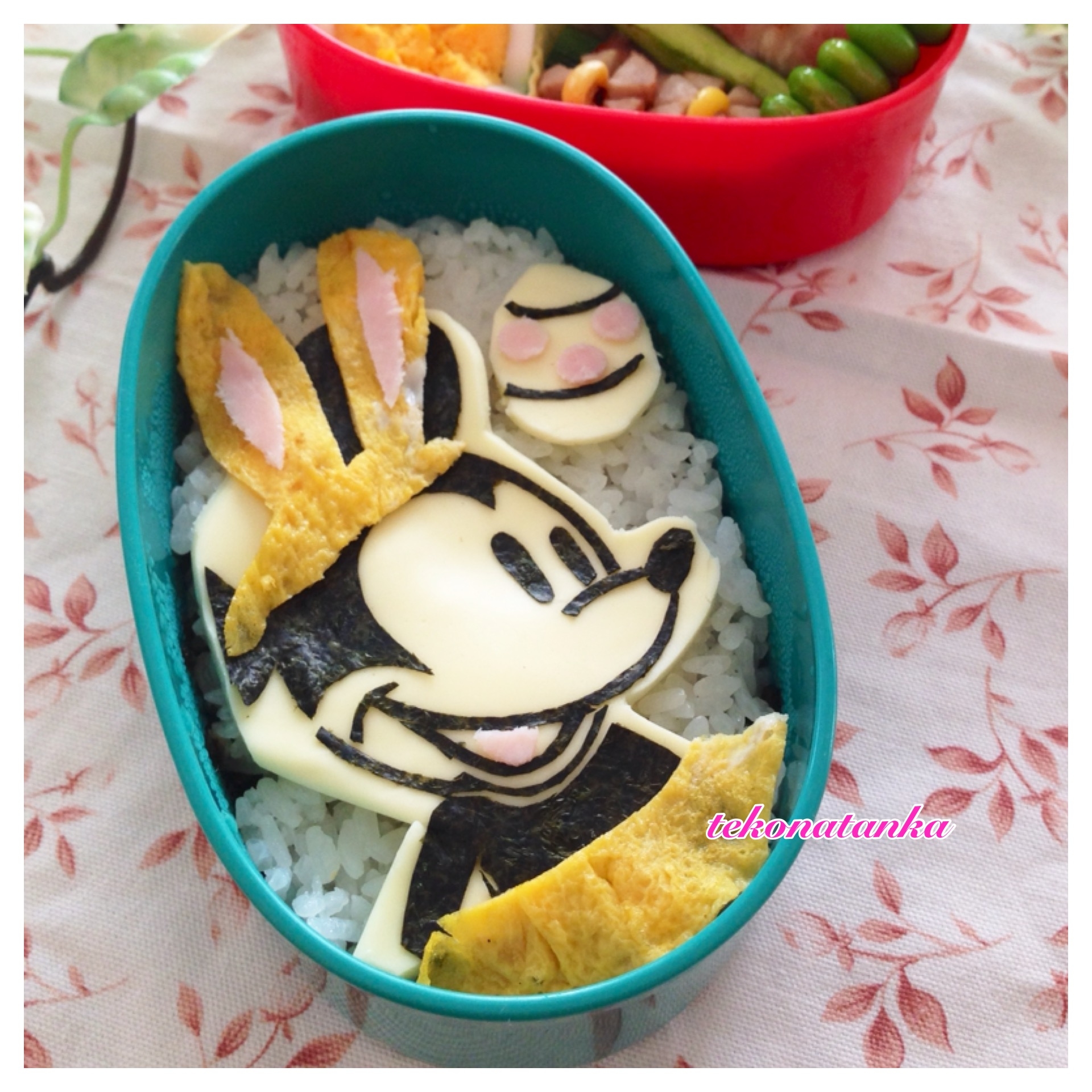 かわいい イースターバニーのミッキーのキャラ弁 レシピ 作り方 By Tekonani 楽天レシピ かわいい イースターバニーのミッキーのキャラ弁 レシピ 作り方 By Tekonani 楽天レシピ