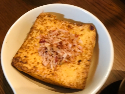 フライパンでもカリッと焼ける 焼き厚揚げ レシピ 作り方 By Sirotandaisuki 楽天レシピ