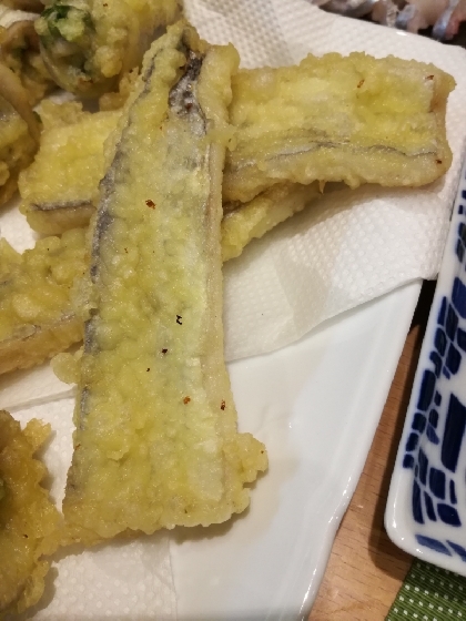 太刀魚の天ぷらがこんなにおいしいなんて レシピ 作り方 By Kmamakmama 楽天レシピ