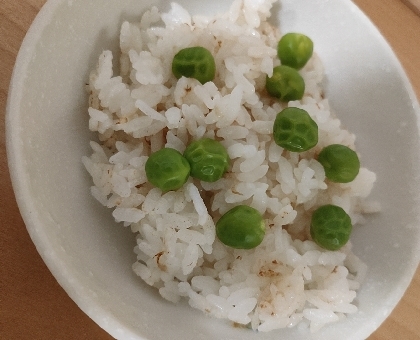 豆の風味を活かした☆絶品グリンピースご飯