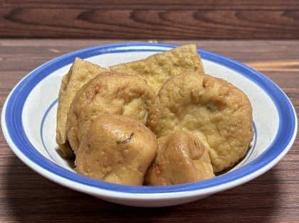 麺つゆで簡単！煮汁がジュワ～！がんもどきの煮物