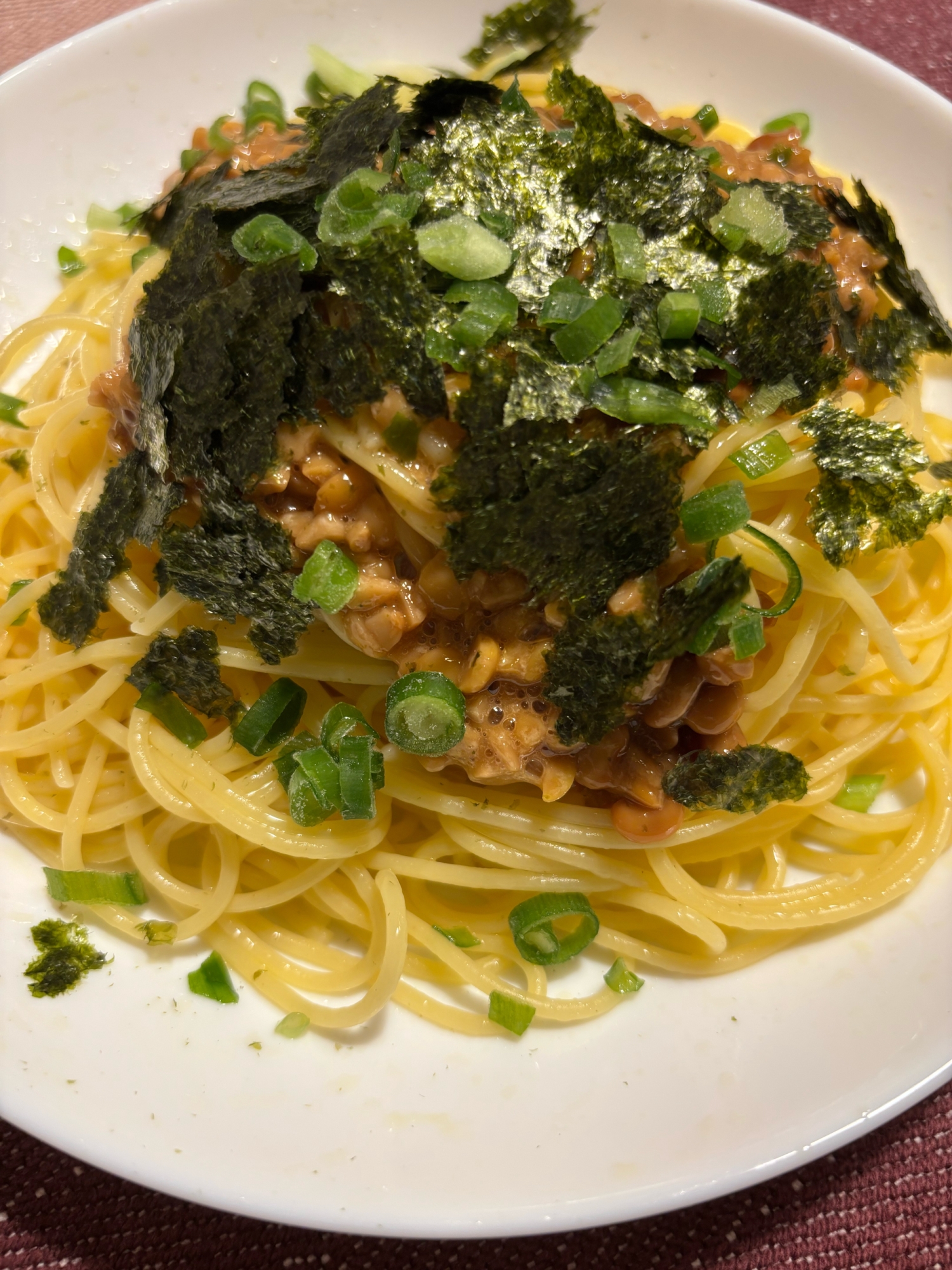 子供大好き★簡単納豆パスタ