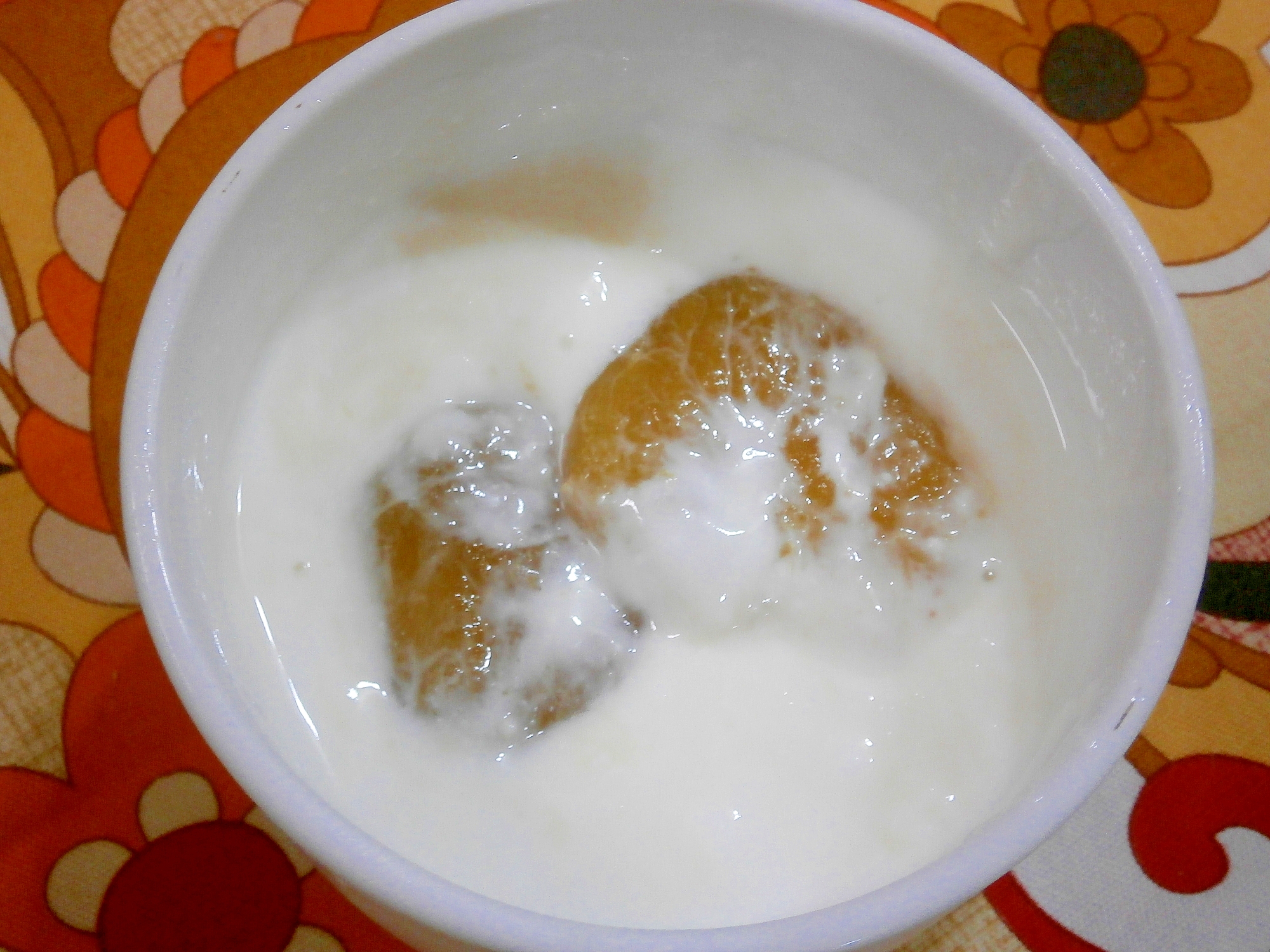 自家製ヨーグルトで☆イチジクのヨーグルト