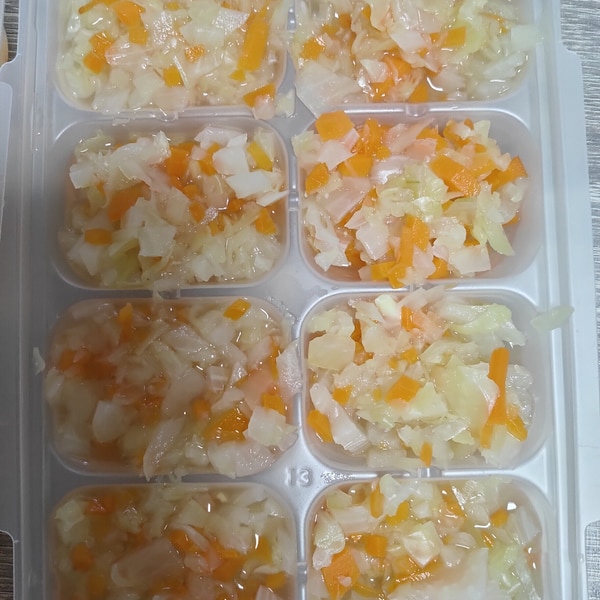 にんじん 玉ねぎ キャベツのまとめ味噌煮 離乳食 レシピ 作り方 By くすみピンク 楽天レシピ にんじん 玉ねぎ キャベツのまとめ味噌煮 離乳食 レシピ 作り方 By くすみピンク 楽天レシピ
